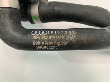 AUDI A5 S5 8W PŘÍVODY TRUBKY VODY 8W2819350K