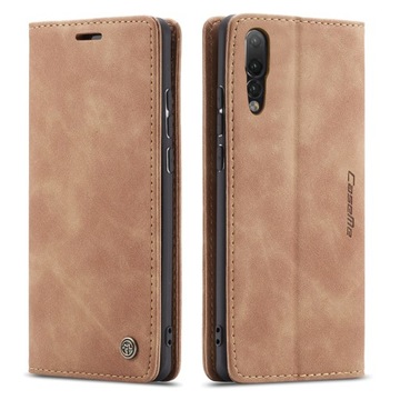 ETUI SKÓRZANE NA KLAPKĘ Z MAGNESEM HUAWEI P20 PRO