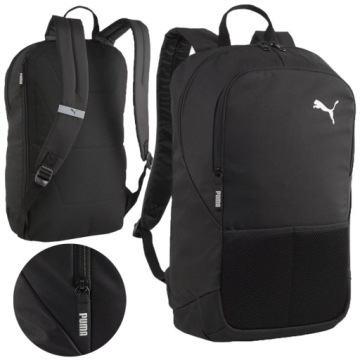 Plecak Puma Team Goal Backpack czarny 90239 01 Czarny