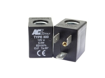 Cewka 300 Do elektrozaworu 12VDC-6,5Wat Fi 10,2 mm