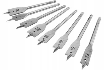 СВЕРЛА ПО ДЕРЕВУ С ПЛОСКИМ ПОЛОЖЕНИЕМ 12-32 НАБОР СВЕРЛ С ШЕСТИГРАННЫМ ПОЛОЖЕНИЕМ