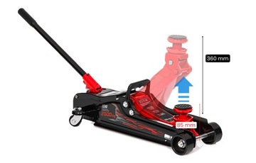 Автомобильная подъемная лягушка с низким содержанием профиля фунта 2500 кг