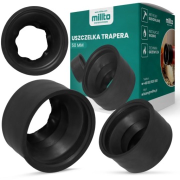Траппер Прокладка резиновая 50 мм Туалетная труба Переходное кольцо GQ