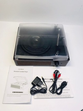 3-скоростной проигрыватель MASOCO с Bluetooth AUX RCA