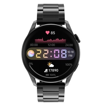 ZEGAREK SMARTWATCH 3 PULSOMETR EKG ROZMOWY POLSKI