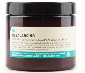 INSIGHT REBALANCING PEELING Tłusta Skóra Głowy 180