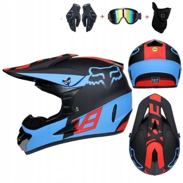 KASK MOTOCYKLOWY OFF-ROAD ENDURO MOTOCROSS