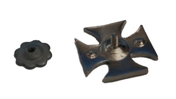 БРОШЬ-БУЛАВКА МАЛЬТИЙСКИЙ КРЕСТ ЧОППЕР