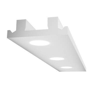 ELHARE Подвесной потолок Светодиодный галогенный карниз LH2A