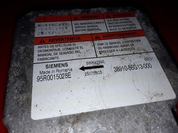 3891086G13 MODUL AIRBAG 1.3 AWD 67 2007 SUBARU JE IV