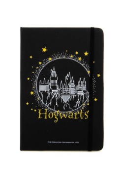 Notes A5 w kratkę 96k gumka Harry Potter Hogwarts