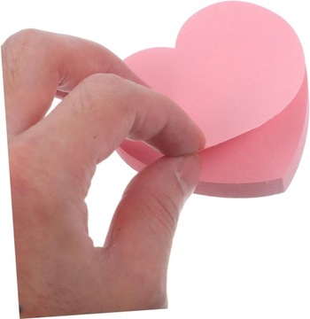 4 наклейки для книг, липкие заметки, компактные блокноты, пастельные липкие сердечки, нет