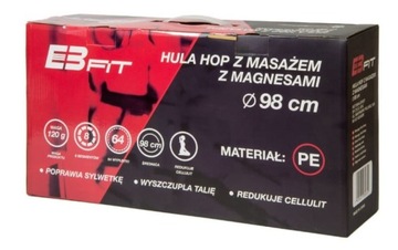 ХУЛА ХОП С МАССАЖЕРОМ 98см С МАГНИТАМИ
