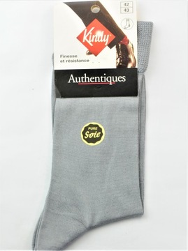 МУЖСКИЕ НОСКИ 100% СОЭ ШЕЛК ШЕЛК 44-46 ГРАФИТ