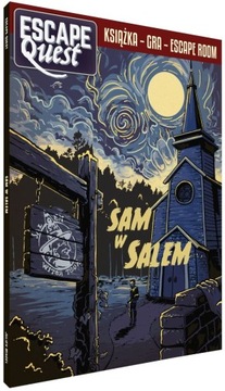 Escape Quest - Sam w Salem - Książka z łamigłówkam