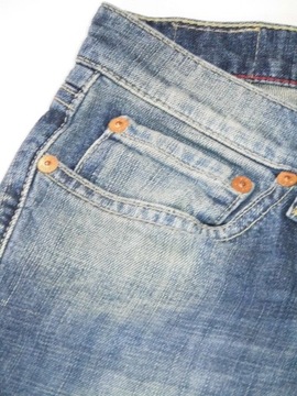 MARKOWE SPODENKI JEANS -W 27 - JEANSOWE, BIG STAR