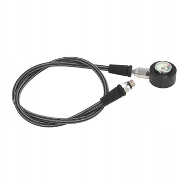 МАНОМЕТР СО ШЛАНГОМ ВЫСОКОГО ДАВЛЕНИЯ ДЛЯ ПОГРУЖЕНИЙ 80 СМ