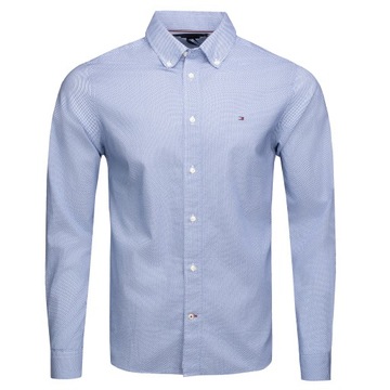 Tommy Hilfiger koszula męska błękitna regular MW0MW21535 XS