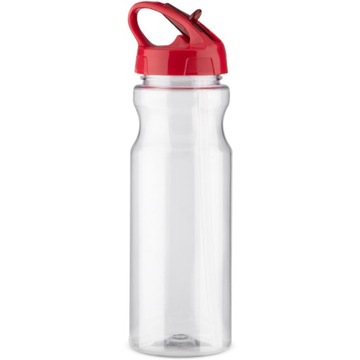 BIDON butelka sportowa ZE SŁOMKĄ ustnikiem 700 ml