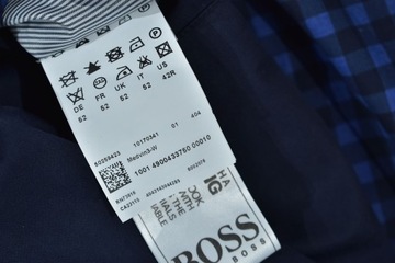 HUGO BOSS Granatowa Bawełniana Marynarka Medvin 52