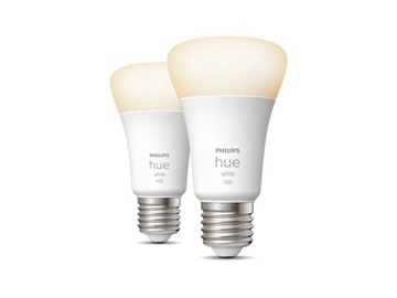 Inteligentna żarówka PHILIPS HUE E27 9.5W 2 sztuki