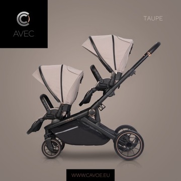AVEC GONDOLA ADAPTER CITY SET коляска для близнецов