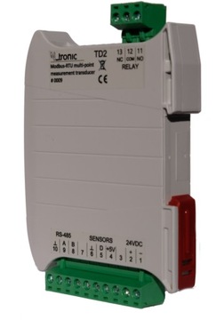 Датчик температуры с Modbus RS485 onewire