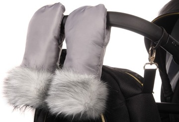 Зимние перчатки для коляски, МАГНИТНАЯ ЗАКРЫТИЯ