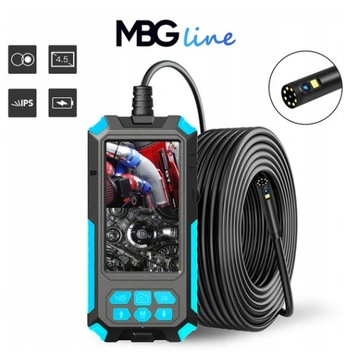 ИНСПЕКЦИОННАЯ камера ДУО ЭНДОСКОП 5М 9LED 2xFULL HD