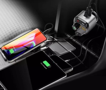 FM-ПЕРЕДАТЧИК АДАПТЕР BLUETOOTH USB SD MP3 QC 3.0