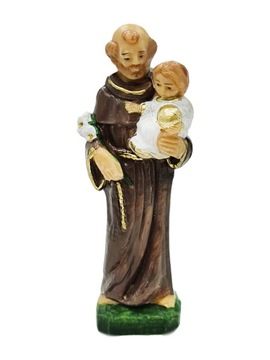 Figurka Św. Antoni 7 cm ręcznie zdobiona