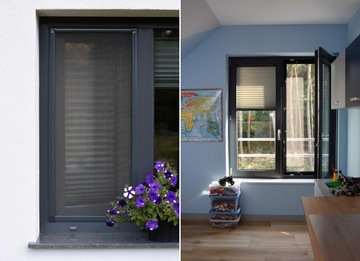WINDOW MOSQUITO NET - оконная сетка от насекомых.