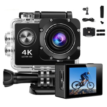 Sportovní Kamera Full Hd 4K Wifi Podvodní Voděodolná Kamera