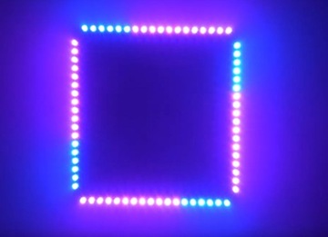 СВЕТОДИОДНАЯ БАРНАЯ ПОЛОСКА ДЕКОРАТИВНОЕ ОСВЕЩЕНИЕ СЦЕНЫ 18x3W RGB LIGHT4ME