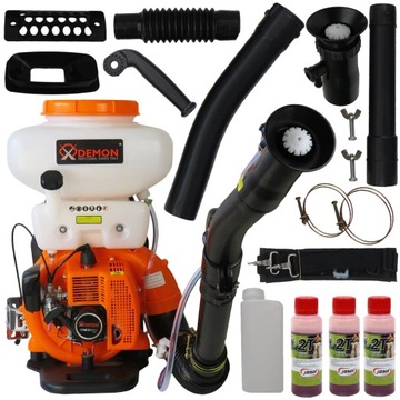 OPRYSKIWACZ SPALINOWY PLECAKOWY DMUCHAWA 14L + OLEJ 300ml