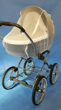 Москитная сетка XXL для коляски Anex - белая москитная сетка