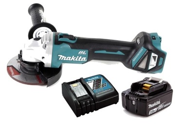 MAKITA Szlifierka kątowa akumulatorowa 125 mm 18V DGA511 3Ah