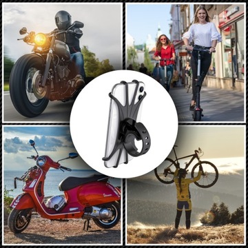 ПРОЧНЫЙ ВЕЛОСИПЕДНЫЙ ДЕРЖАТЕЛЬ ДЛЯ ТЕЛЕФОНА, ВЕЛОСИПЕДНОГО РУЛЯ, СИЛИКОНОВЫЙ, РЕГУЛИРУЕМЫЙ