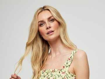 DOROTHY PERKINS top na ramiączkach kwiatki 46