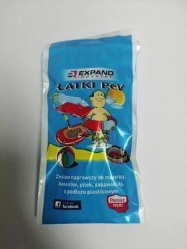 Ремонтный комплект ПВХ-заплат + клей EXPAND