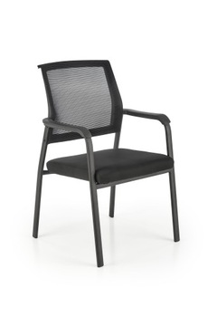 Ergonomiczny fotel BERGEN czarny HALMAR