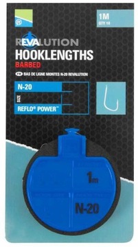 Поводки Preston Revalution длиной 100 см N-20