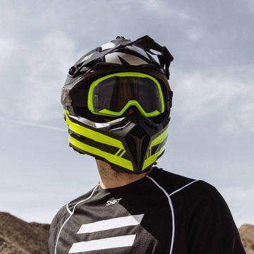 Очки IMX ENDURANCE FLIP FLUO MATT/BLACK БЕСПЛАТНО