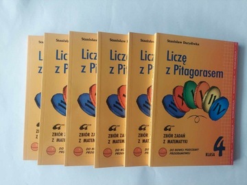 Matematyka Liczę z pitagorasem SP kl.4 zbiór zadań wyd. Adam S. Durydiwka