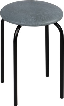 Taboret Taborety Stolek CHICO BLack ekoskóra