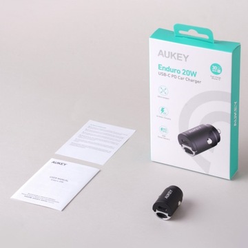 АВТОМОБИЛЬНОЕ ЗАРЯДНОЕ УСТРОЙСТВО AUKEY CC-A2 20 Вт USB-C