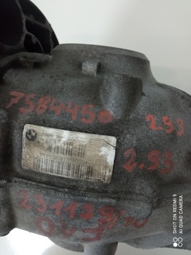 BMW OE 7584450 DIFERENCIÁL NÁPRAVA DIFER