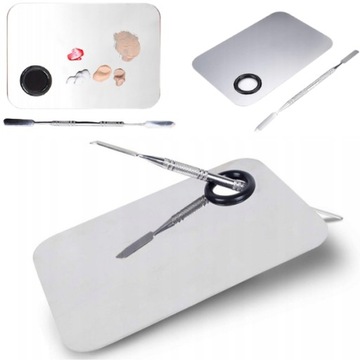 Бесцветная палитра для смешивания для руки | 4 части