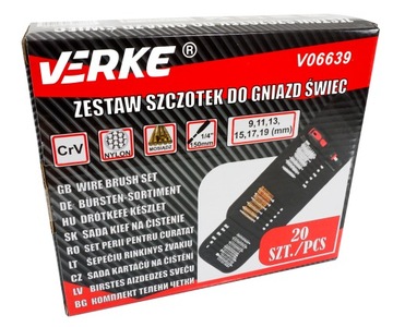 ЩЕТКИ ДЛЯ ОЧИСТКИ СЕДЕЛ ИНЖЕКТОРОВ, СВЕЧ НА ЗАПАЛ НАБОР ЩЕТКОВ