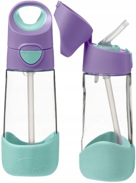 B.BOX TRITANOWA BUTELKA KUBEK BIDON + SŁOMKA 450ML